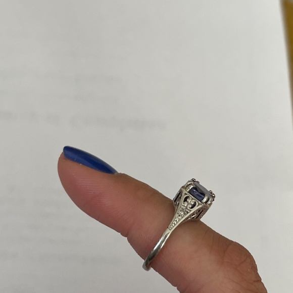1 Ct. TANZANITE Ring - Picture 5 of 5